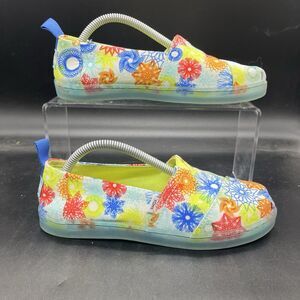 TOMS Alpargata Spirograph Slip On  Youth Size 3 M Casual Shoes 10018085